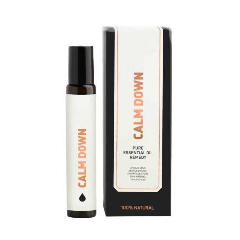 NEW Way of Will 100% Natural Calm Down Pure Essential Oil Rollerball Cardamom